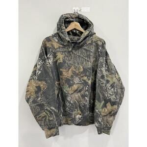Vintage Camo Real Tree Mossy Oaks Sweater Hoodie